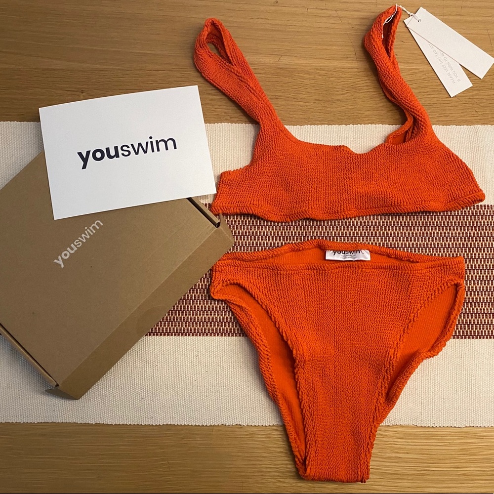 YouSwim Aplomb Standard Bikini OS Tangerine